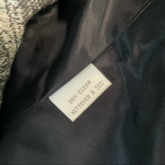 Vintage Paisley Wool Blend Grey Blazer Medium - Picture 3 of 5